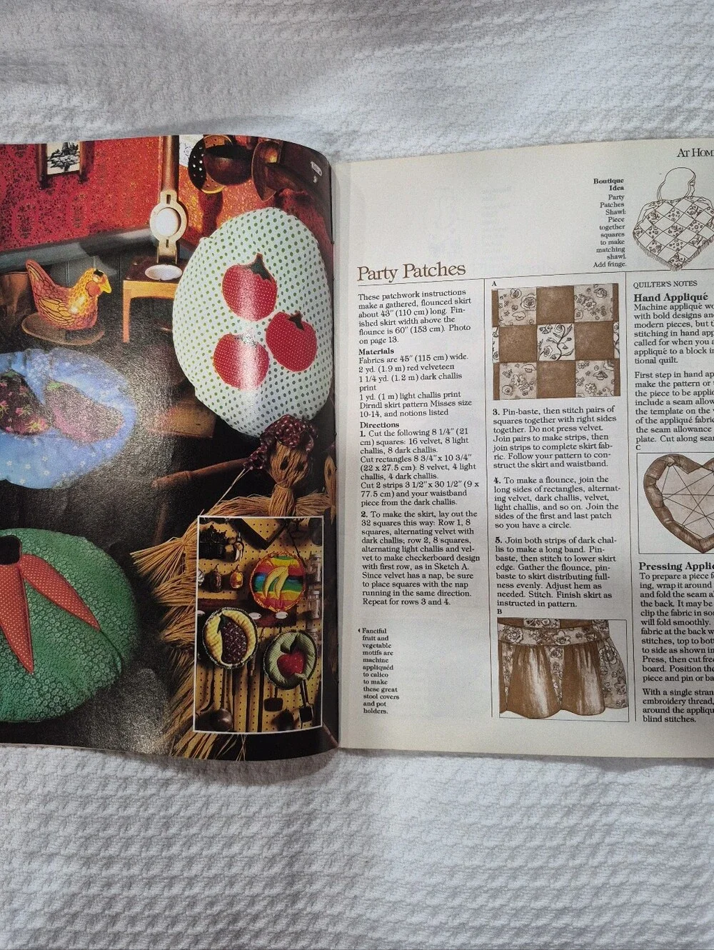 Simplicity's Quilts and Patches Projects With Complete Instructions 1979